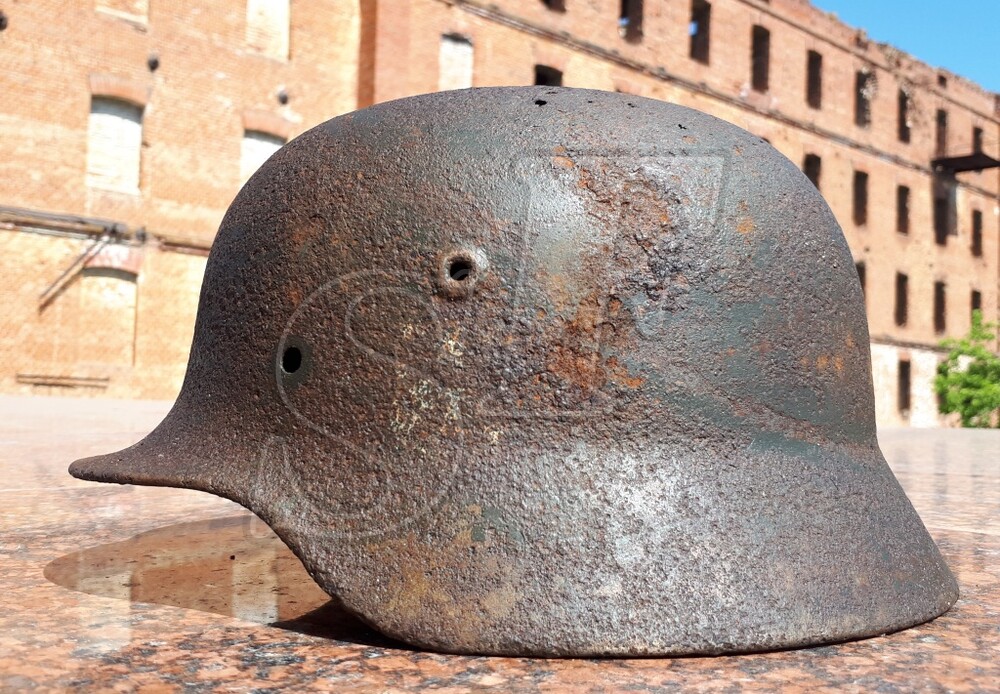 German helmet М40 from Kharkov