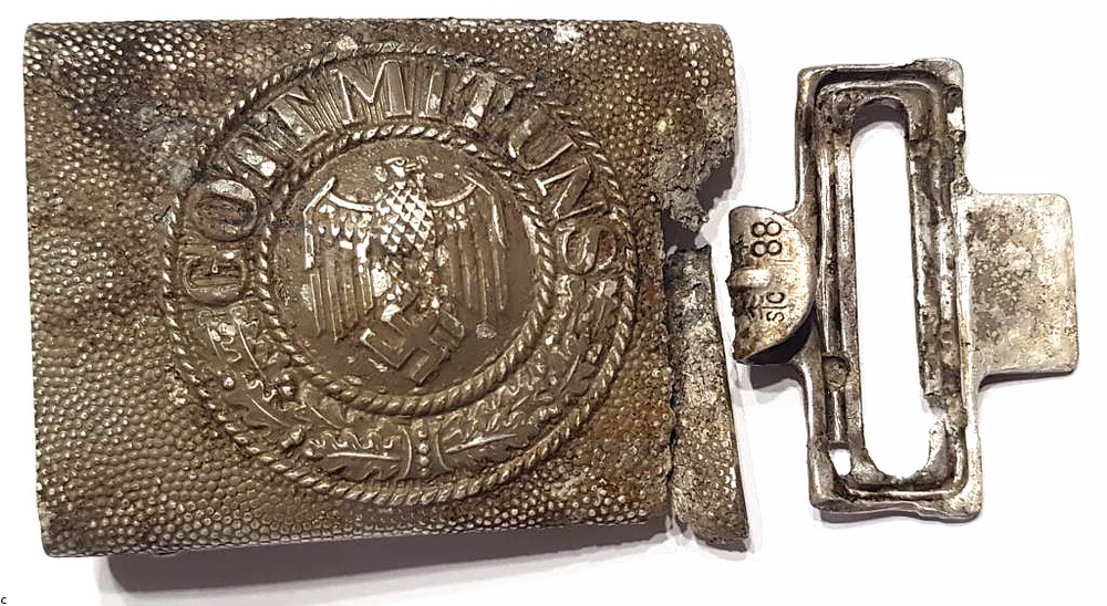 Wehrmacht belt buckle “Gott mit Uns” / from Leningrad