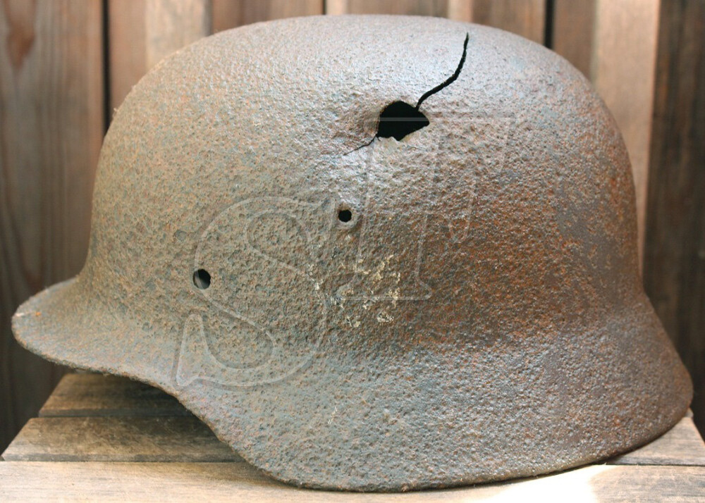 German helmet М40 from Pskov