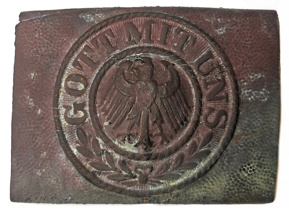 Weimar belt buckle / from Stalingrad