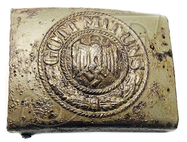 Iron buckle “Gott mit Uns” / from Stalingrad