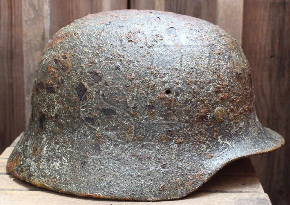 German helmet M40 / from Belarus