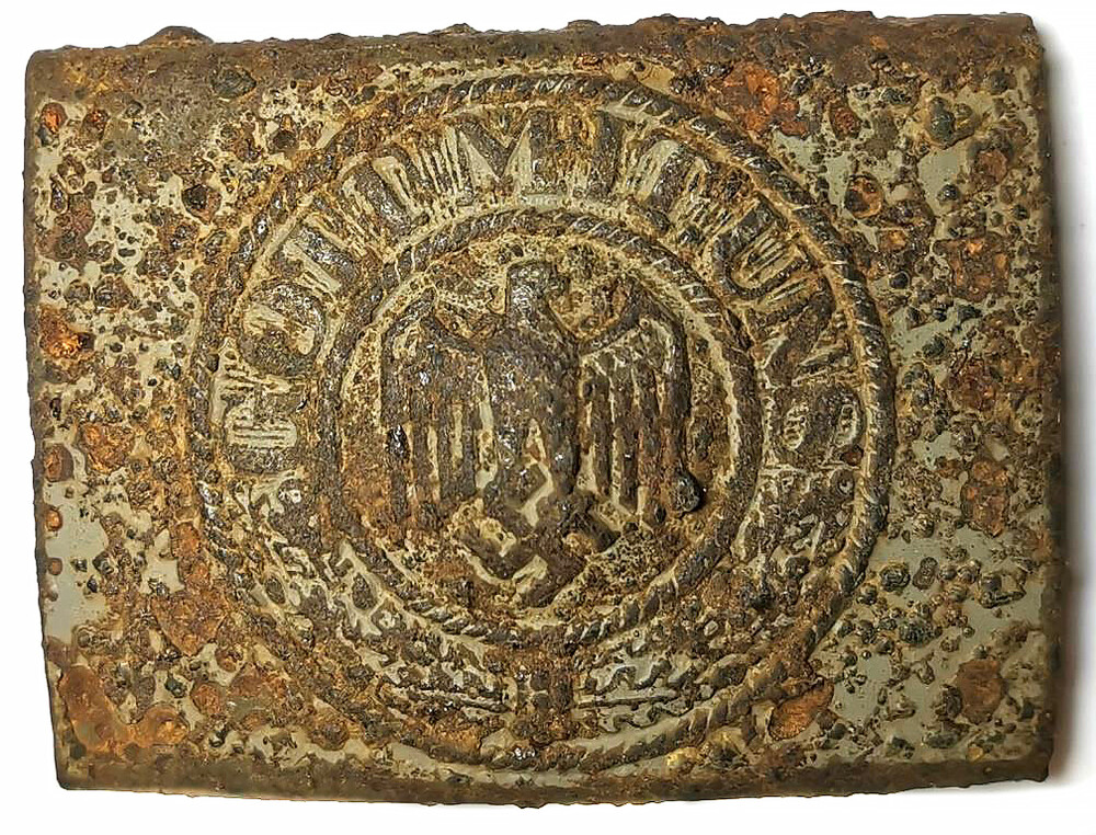 Wehrmacht belt buckle “Gott mit Uns” / from Konigsberg