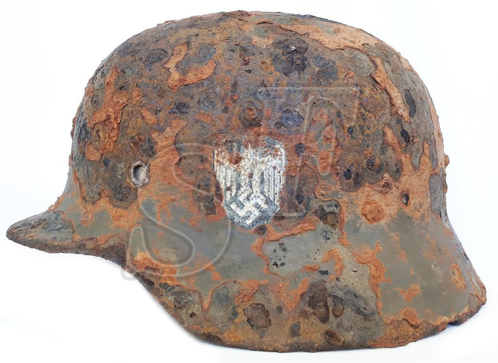 Helmet M40, Wehrmacht / from Stalingrad