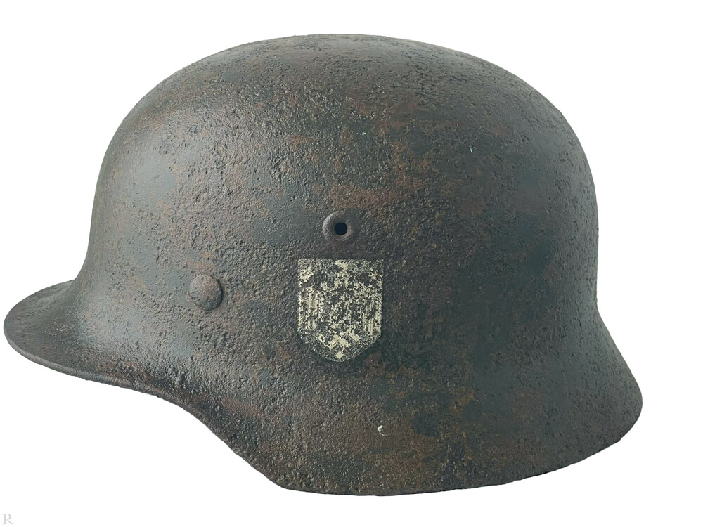 Heer helmet M40 / from Stalingrad
