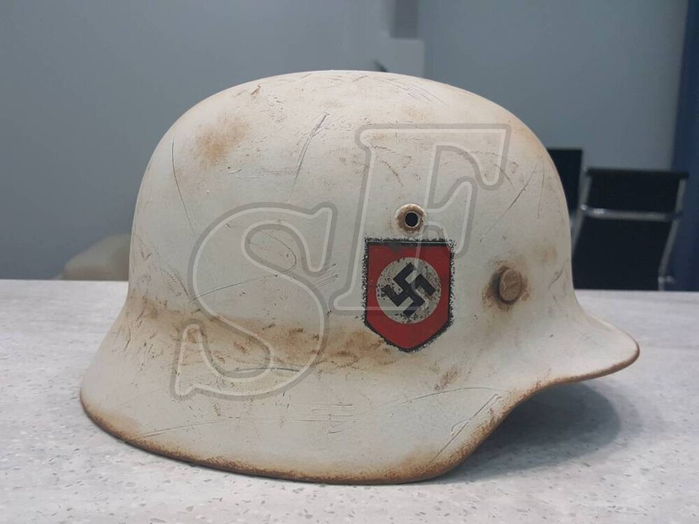 Steel helmet M35 from "Ezhovka" [Restoration]