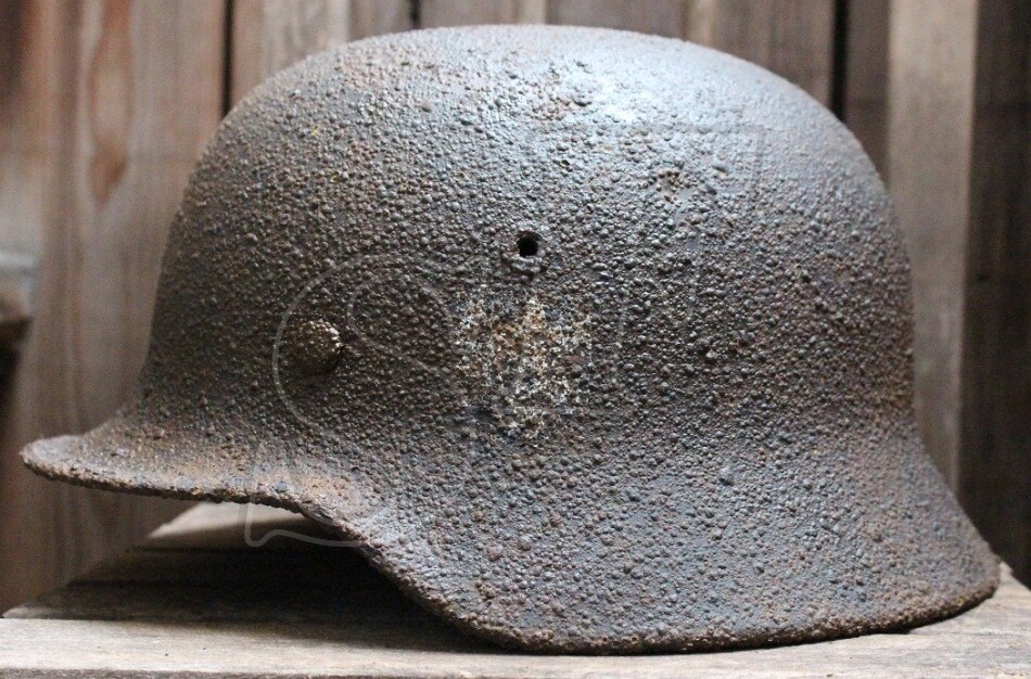 German helmet М40 from Pskov