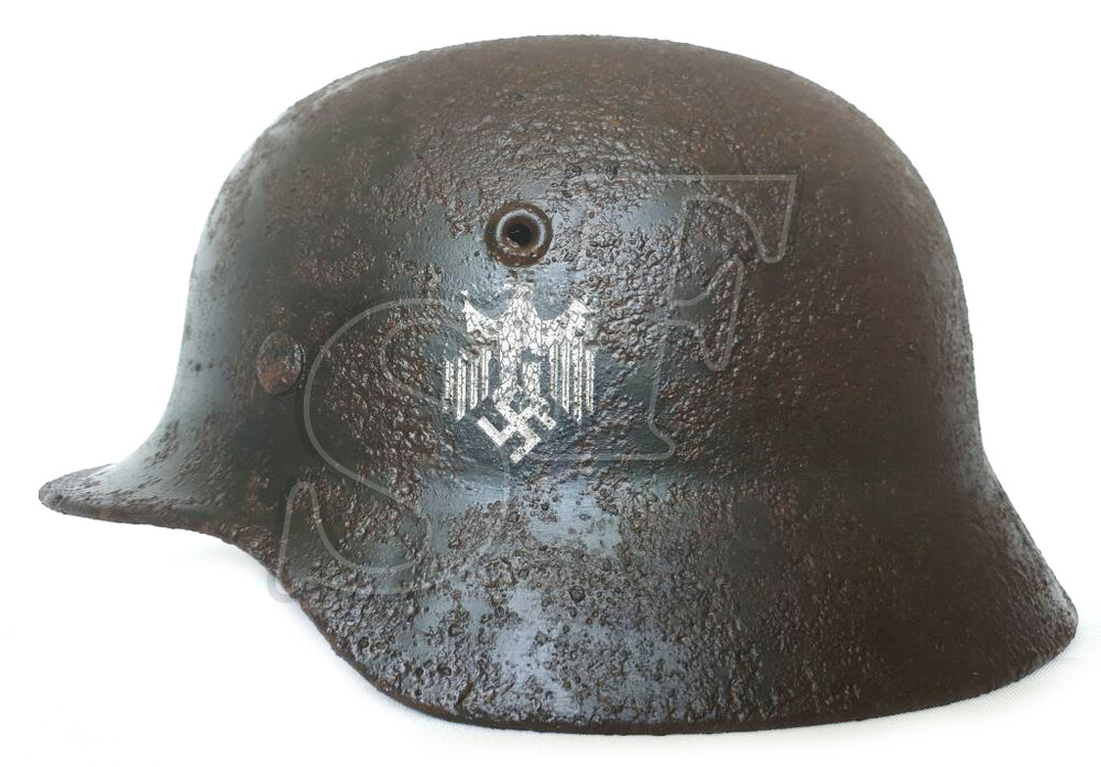German helmet М40 from Stalingrad
