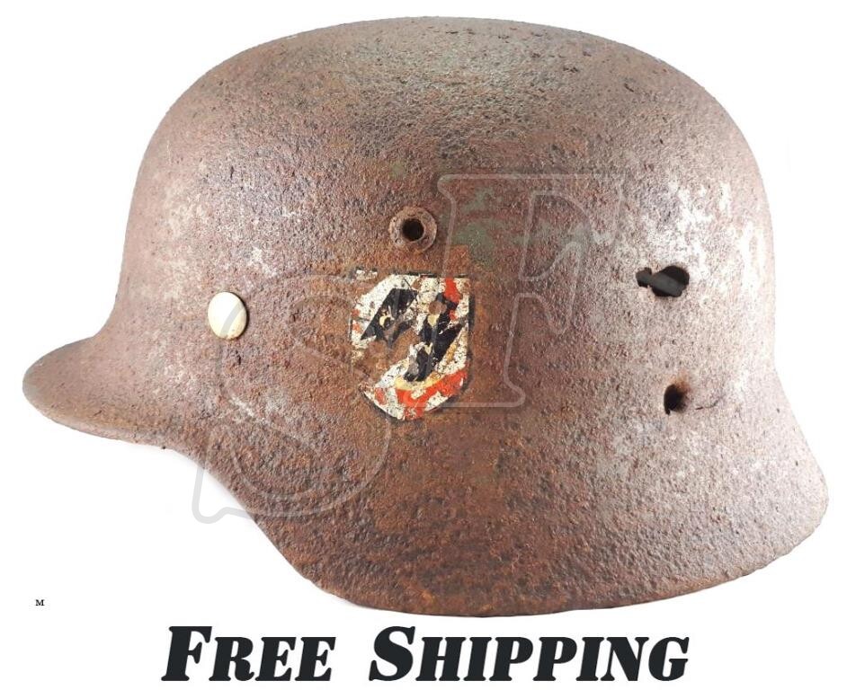 Waffen SS Helmet of Wiking Division