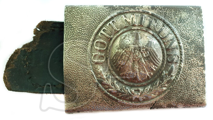 Weimar Republic buckle “Gott mit Uns” / from Leningrad