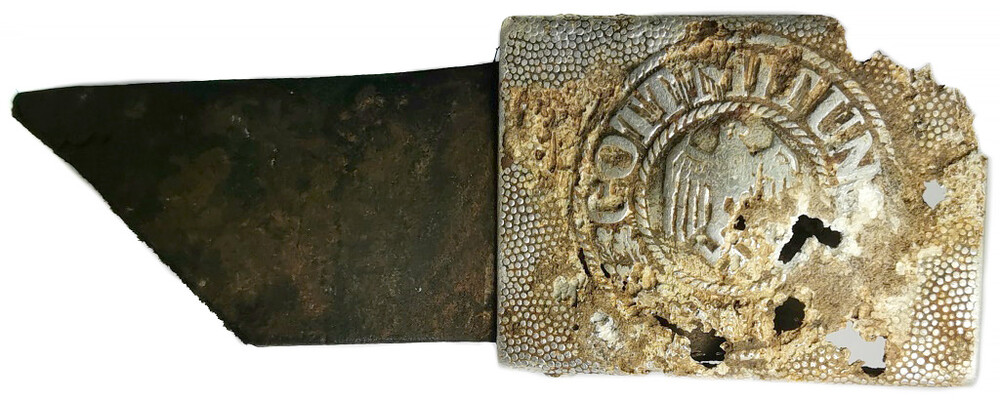 Wehrmacht belt buckle “Gott mit Uns” / from Konigsberg