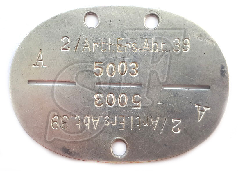 Dogtag 2/Artl.Ers.Abt.39