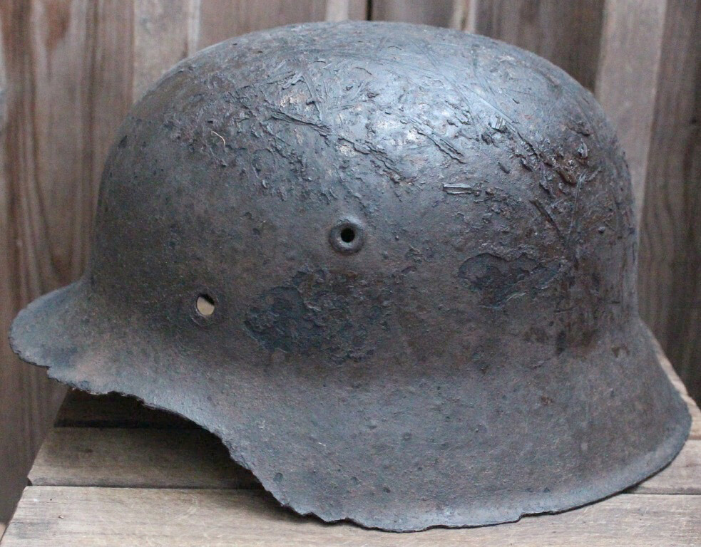 German helmet M42 / from Königsberg