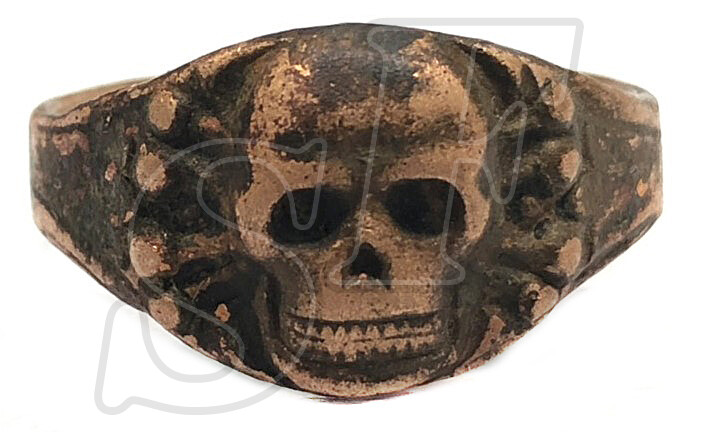 Skull ring, 3 Reich