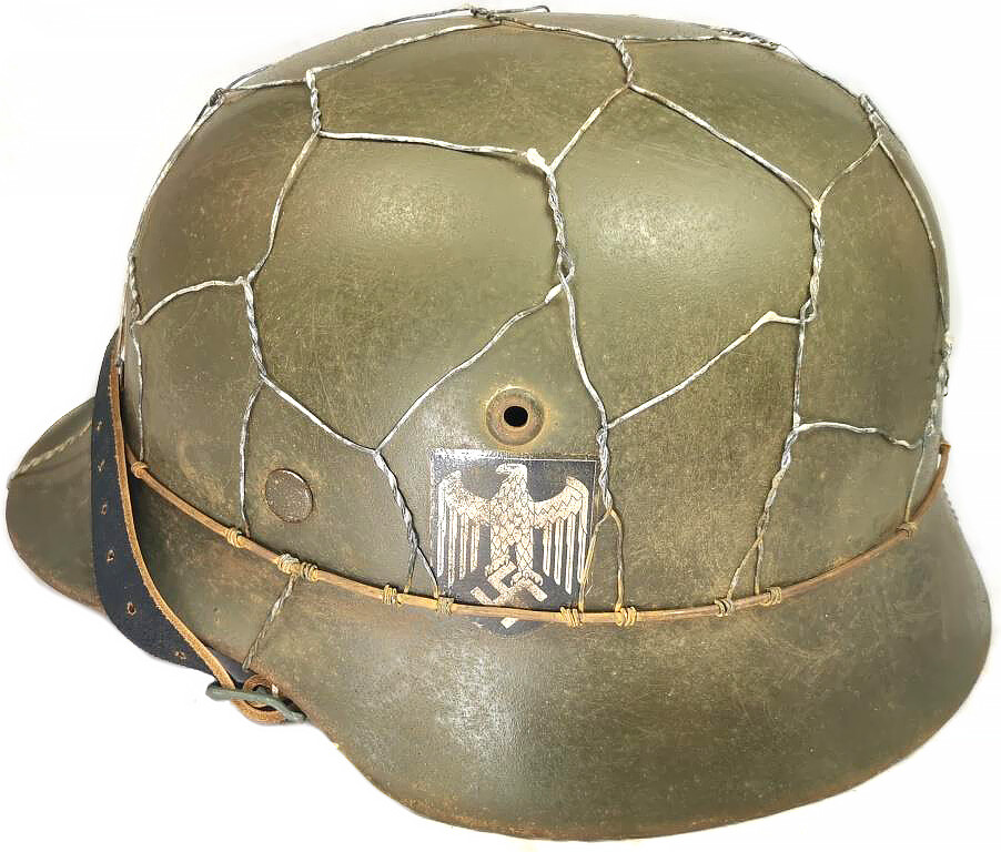 Restored helmet M35, Wehrmacht