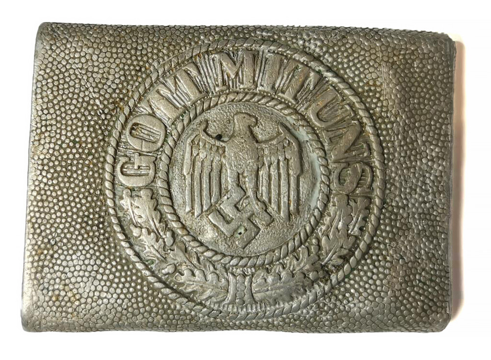 Wehrmacht belt with buckle "Gott mit Uns" / from Konigsberg