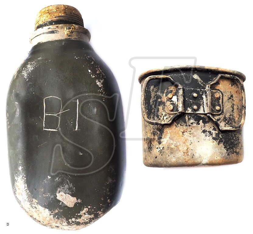 Water canteen + flask