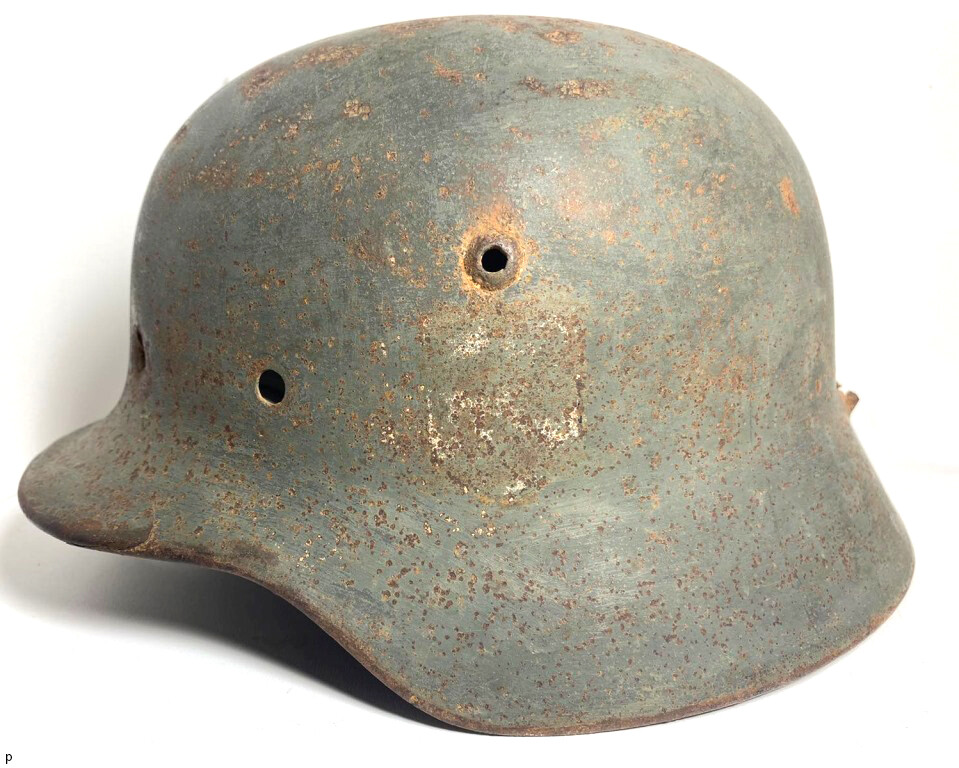 German helmet M35 / from Stalingrad