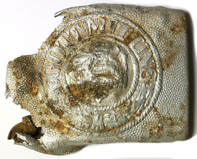 Wehrmacht belt buckle “Gott mit Uns” by Richard Sieper & Söhne, Lüdenscheid (R.S.&S.) / from Belgorod