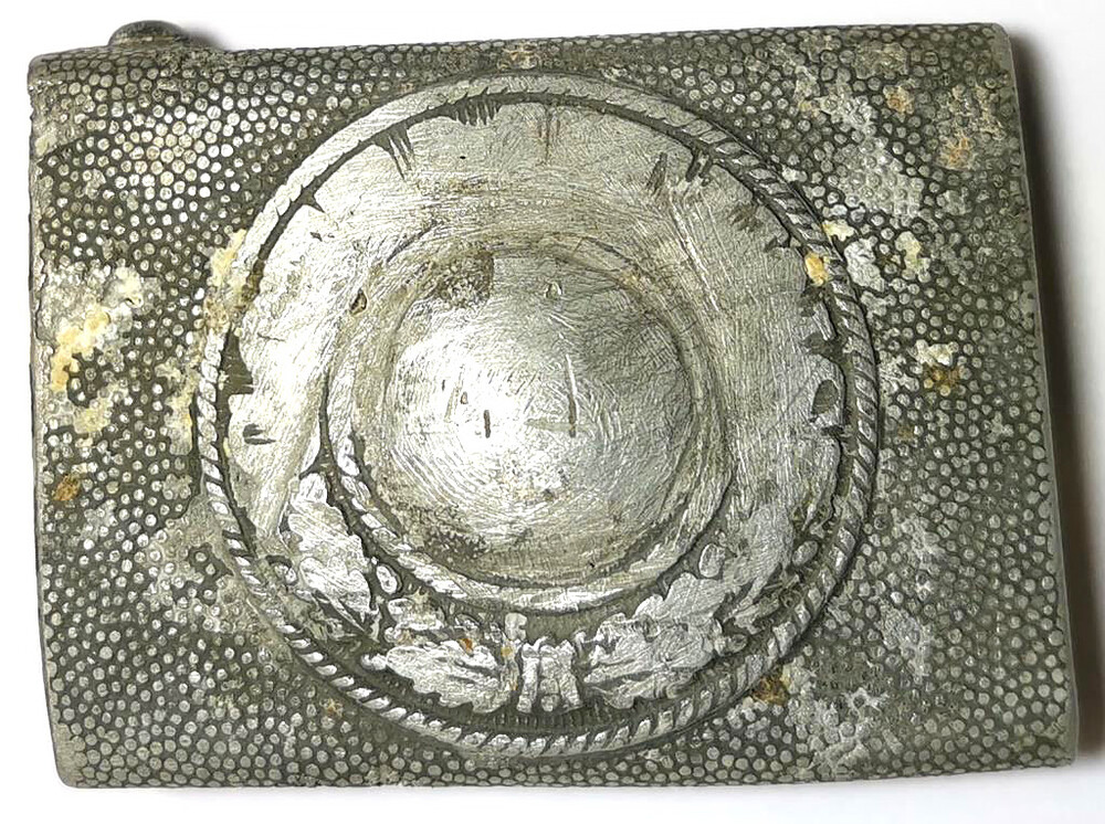 Partisan belt buckle “Gott mit Uns” / from Stalingrad