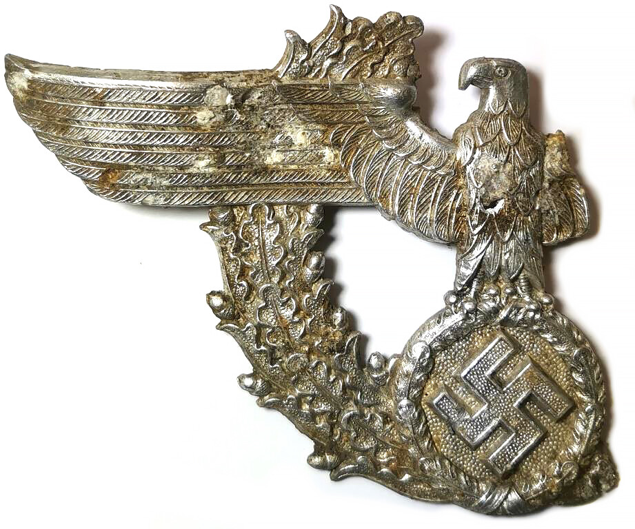 Cockade Nazi police shako / from Zimmerbude