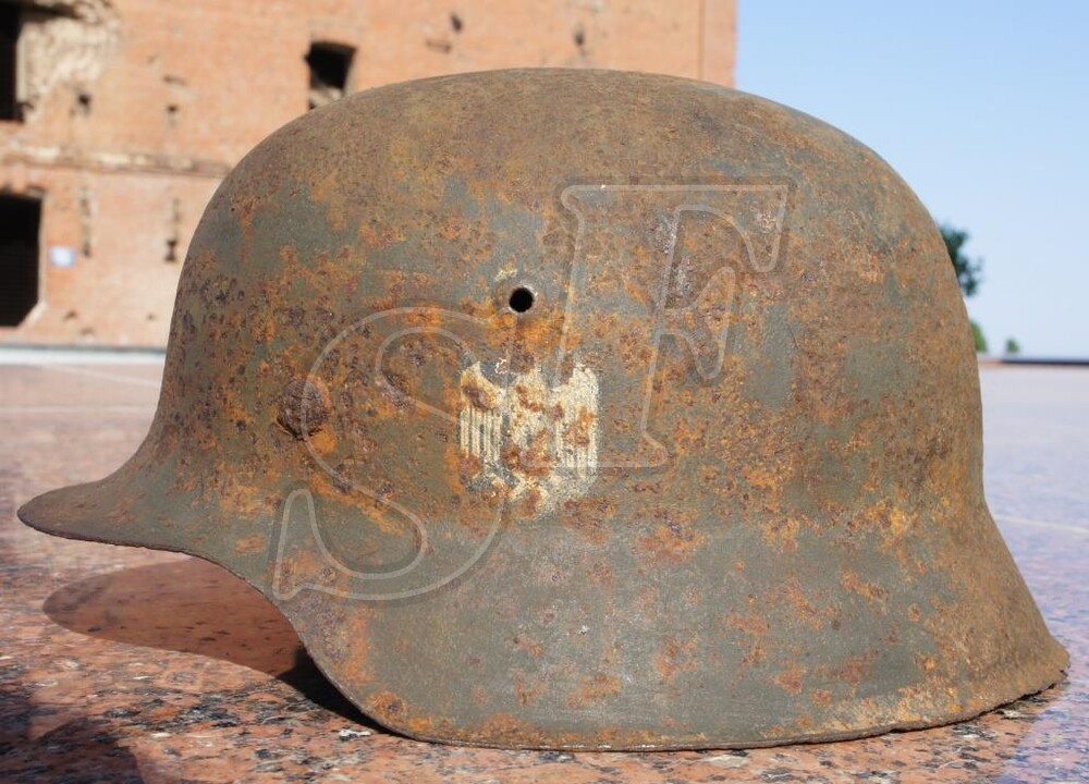 Steel helmet M42 Battle for Nevel -1943