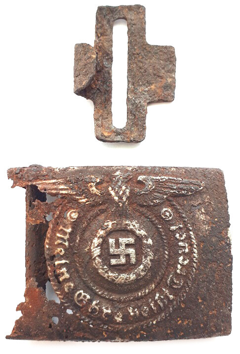 Buckle Waffen SS “Meine Ehre heißt Treue” / from Demyansk Pocket
