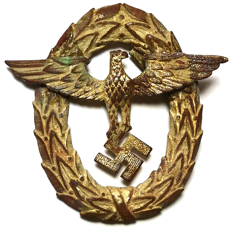 Polizei cockade / from Konigsberg