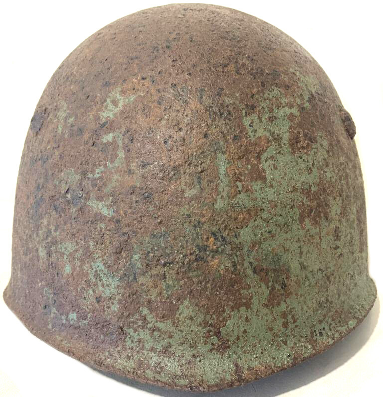 Italian helmet M33 / from Voronezh