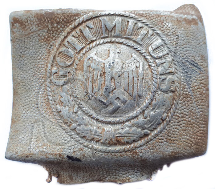 Buckle “Gott mit Uns” / from Stalingrad