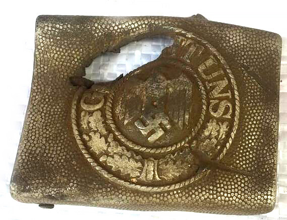 Wehrmacht belt buckle / from Stalingrad