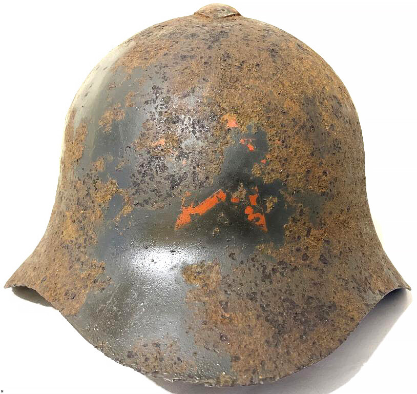 Soviet helmet SSh36 / from Karelia