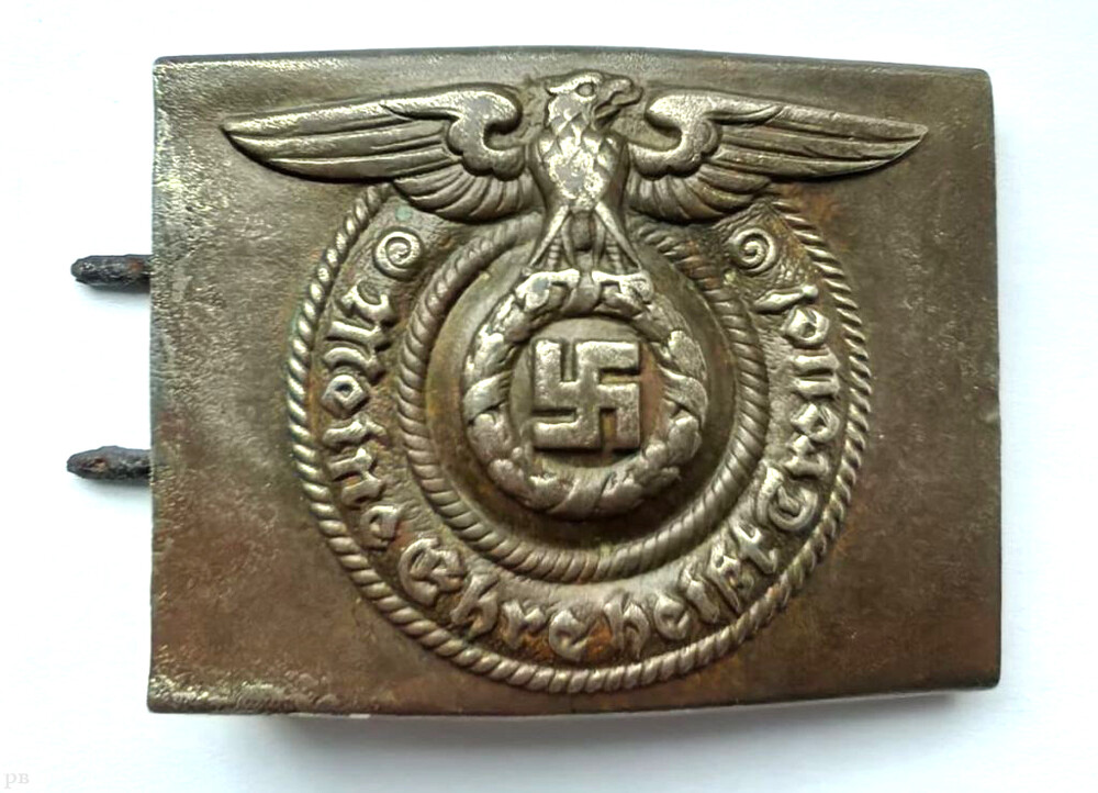 Belt buckle Waffen SS, Overhoff / from Konigsberg