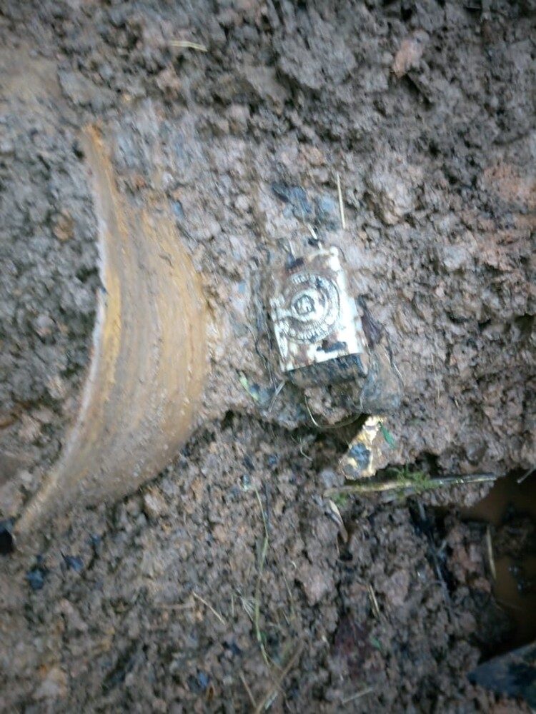Waffen SS belt buckle “Meine Ehre heißt Treue” / from Demyansk pocket