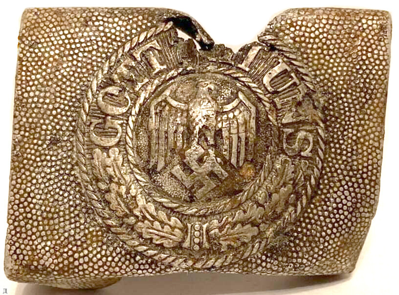 Wehrmacht belt buckle “Gott mit Uns” / from Leningrad
