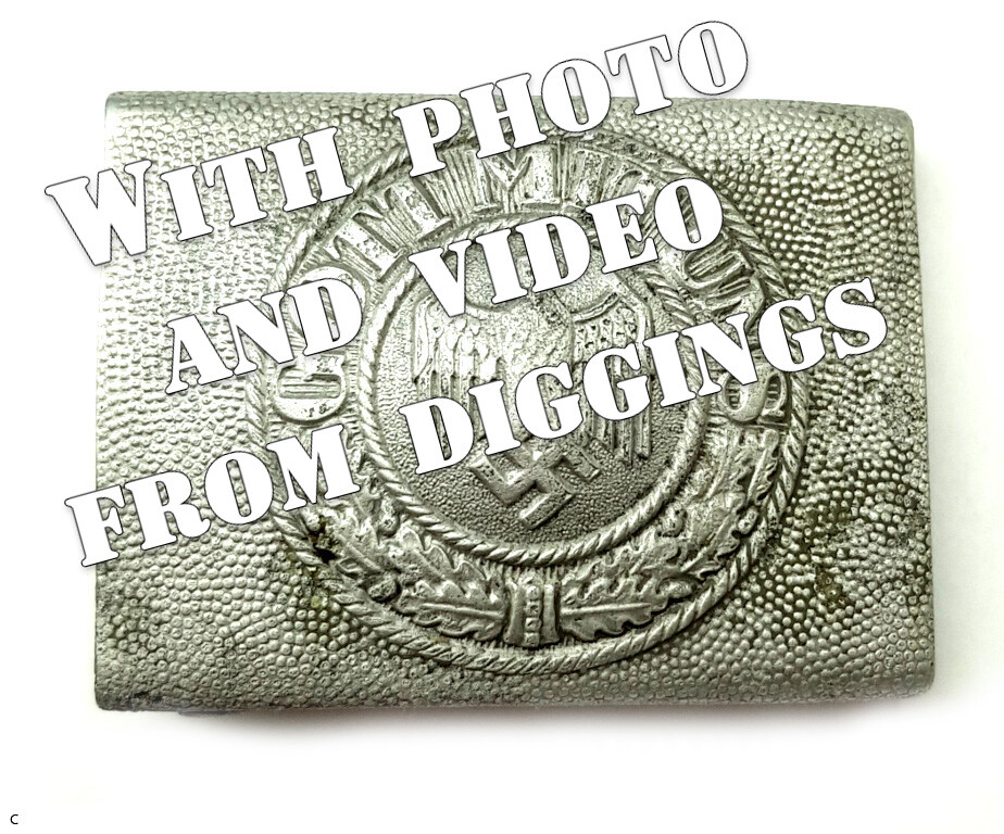 Wehrmacht belt buckle “Gott mit Uns” / from Stalingrad