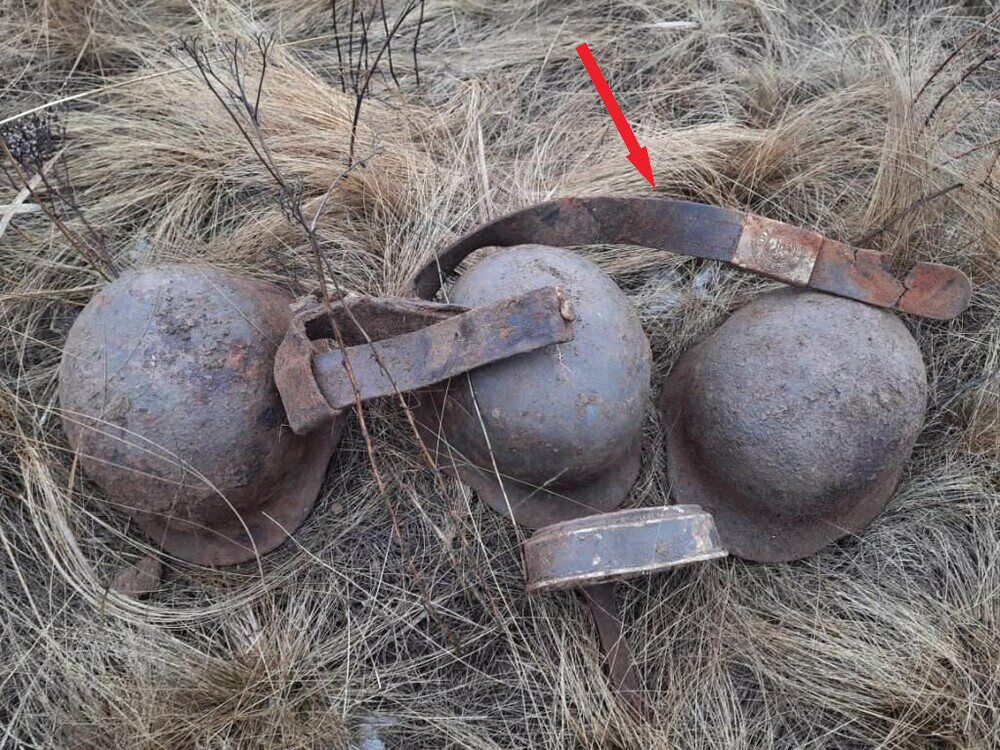 Wehrmacht belt with buckle “Gott mit Uns” / from Stalingrad