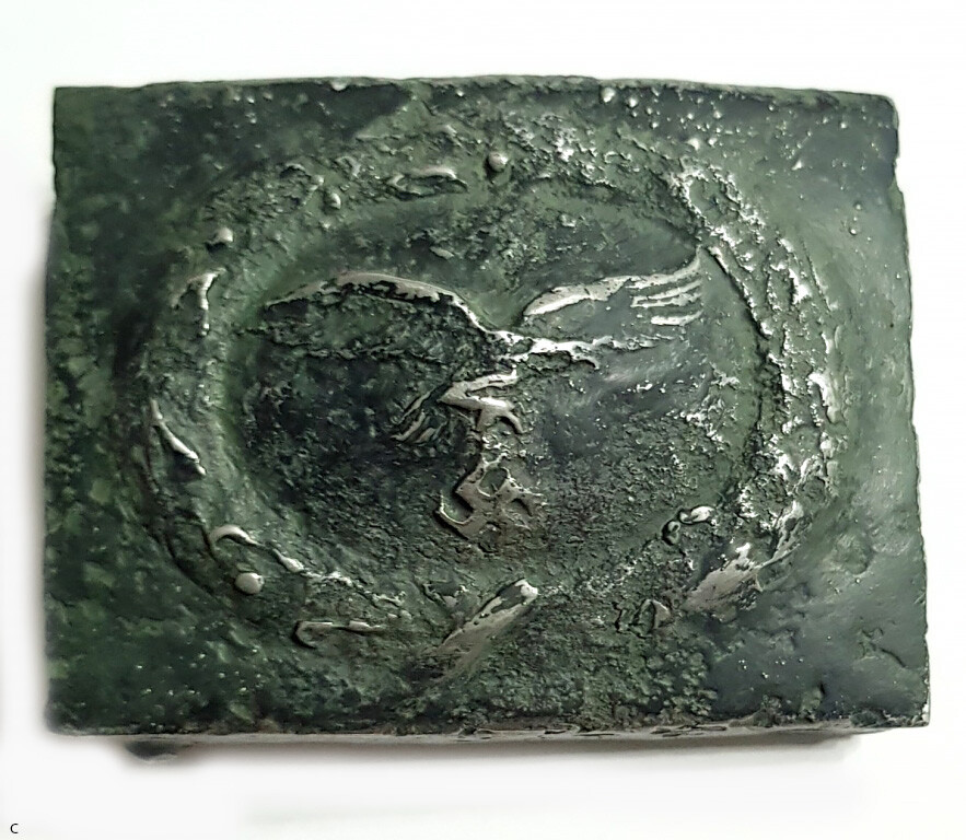 Iron Luftwaffe buckle / from Koenigsberg