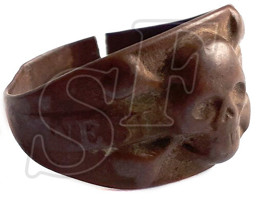 West Wall skull ring / from Stalingrad