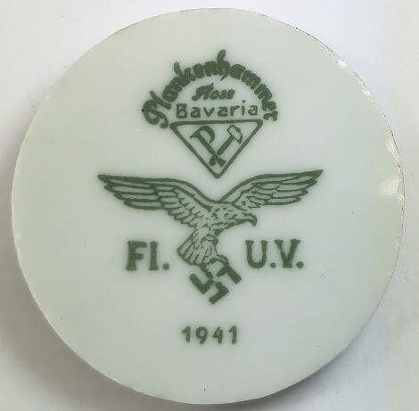 Refrigerator magnet from the dishes of the Deutsches Reich