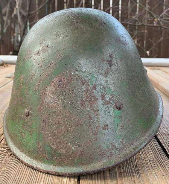 Romanian helmet / from Stalingrad
