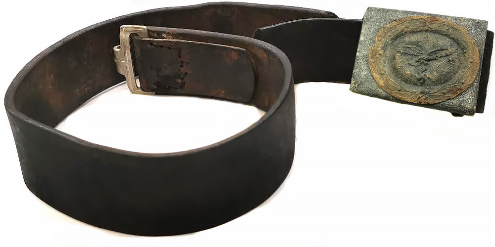 Luftwaffe belt with buckle / from Konigsberg