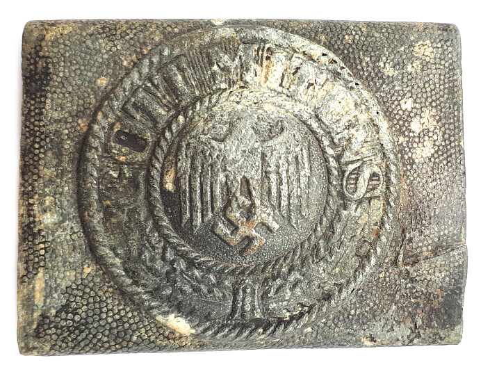 Wehrmacht buckle “Gott mit Uns” / from Stalingrad