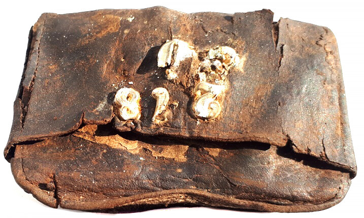 Wallet of Wehrmacht soldier / from Stalingrad