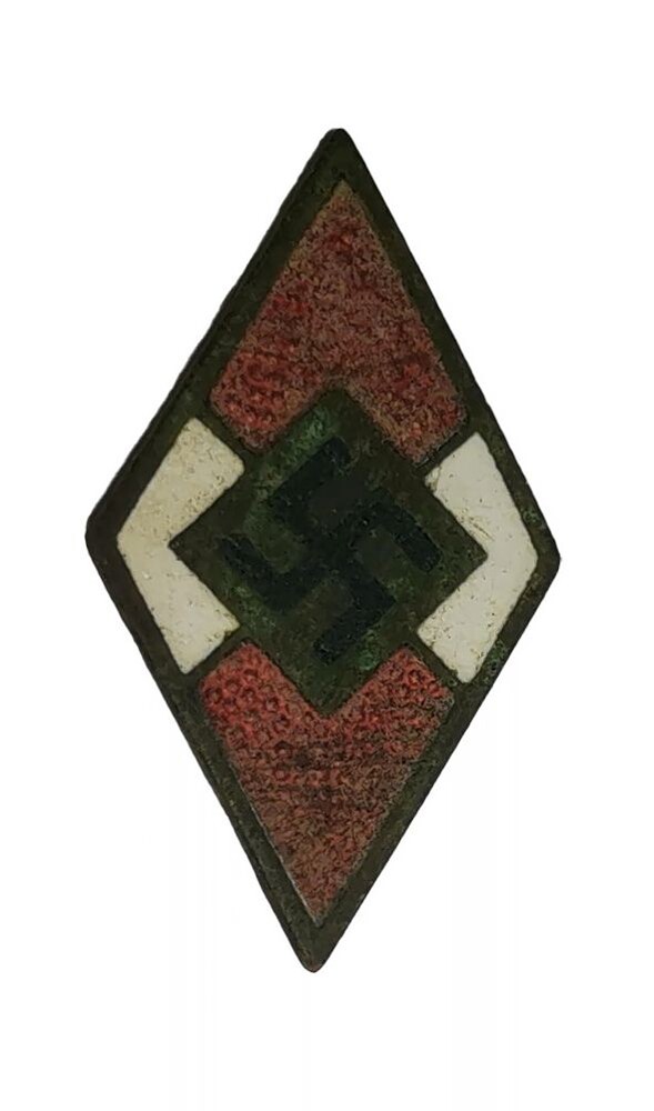 Hitler Jugend member badge / from Zimmerbude