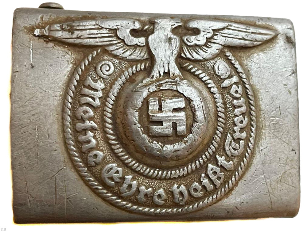 Belt buckle Waffen SS "Meine Ehre heißt Treue" / from Demyansk pocket