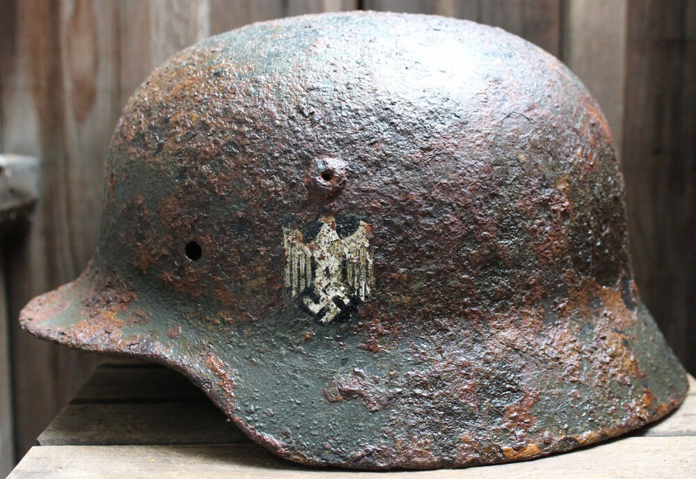 Wehrmacht helmet M35 DD / from Kaluga