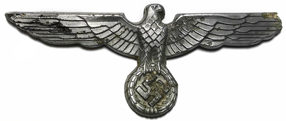 Wehrmacht visor hat eagle / from Stalingrad