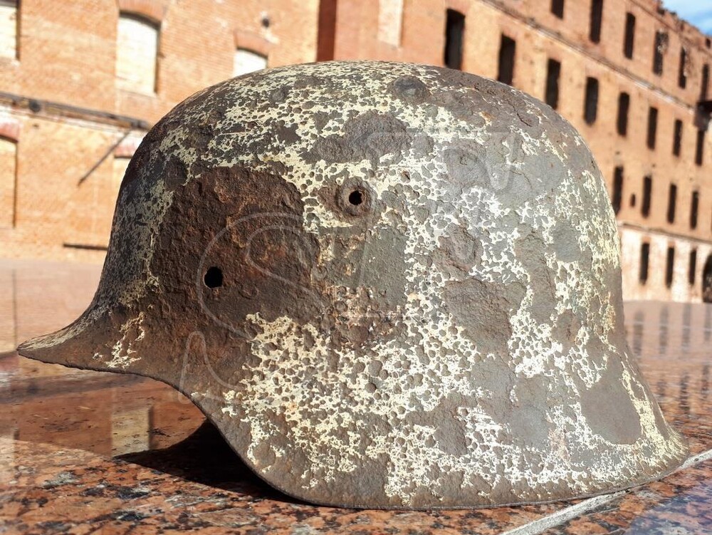 German helmet M42 from Pskov