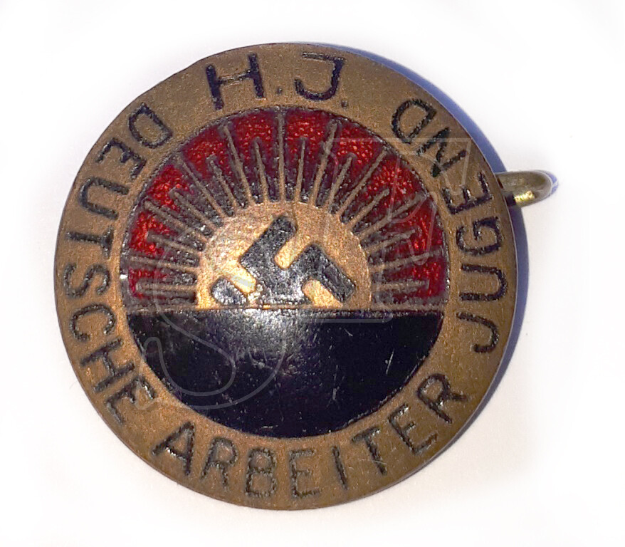 Membership Badge H.J. Deutsche arbeiter jugend